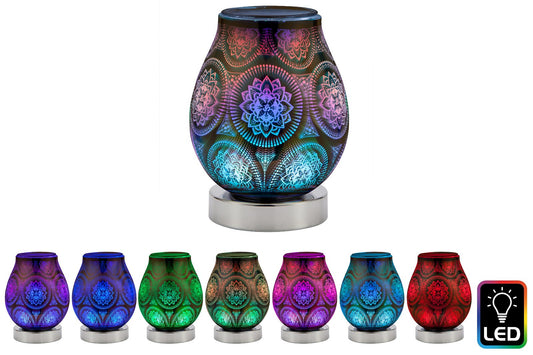 Mandala LED Oil Burner