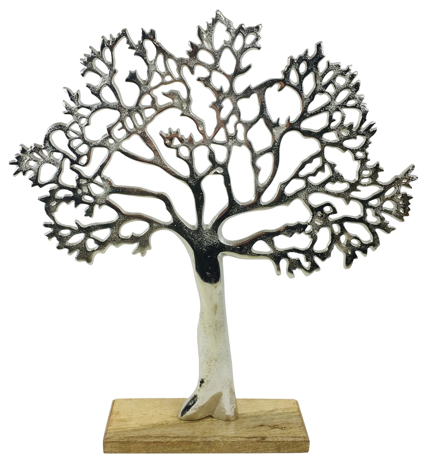 Large Silver Tree Ornament 42cm