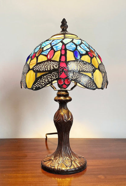 Blue Dragonfly Tiffany Lamp