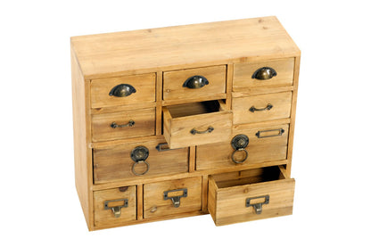 Office Organiser with 11 Drawers of Varying Sizes