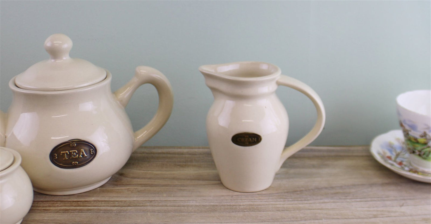 Country Cottage Cream Ceramic Cream Jug