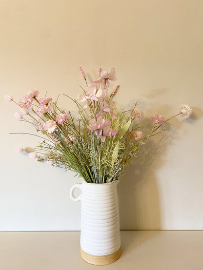 Pink Wild Flower Stem