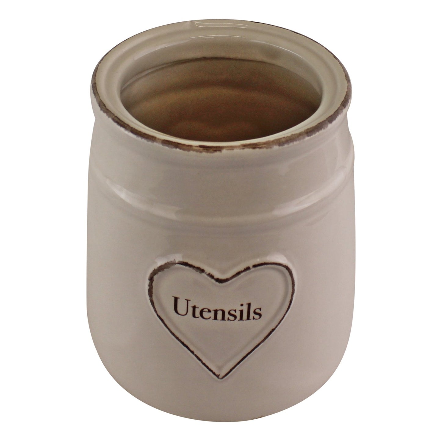 Heart Range Ceramic Kitchen Utensils Holder