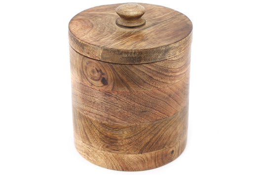 Mango Wood Storage Container With Lid