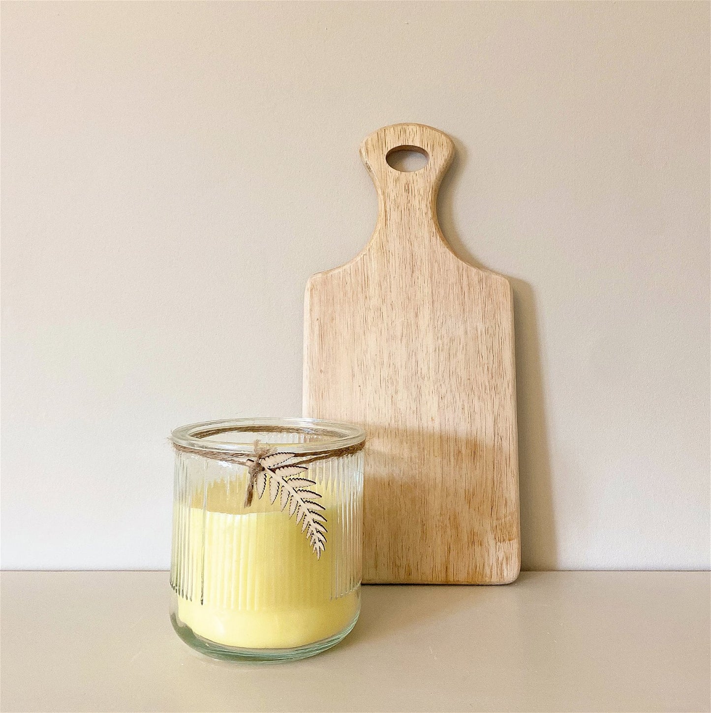 Citronella Glass Candle