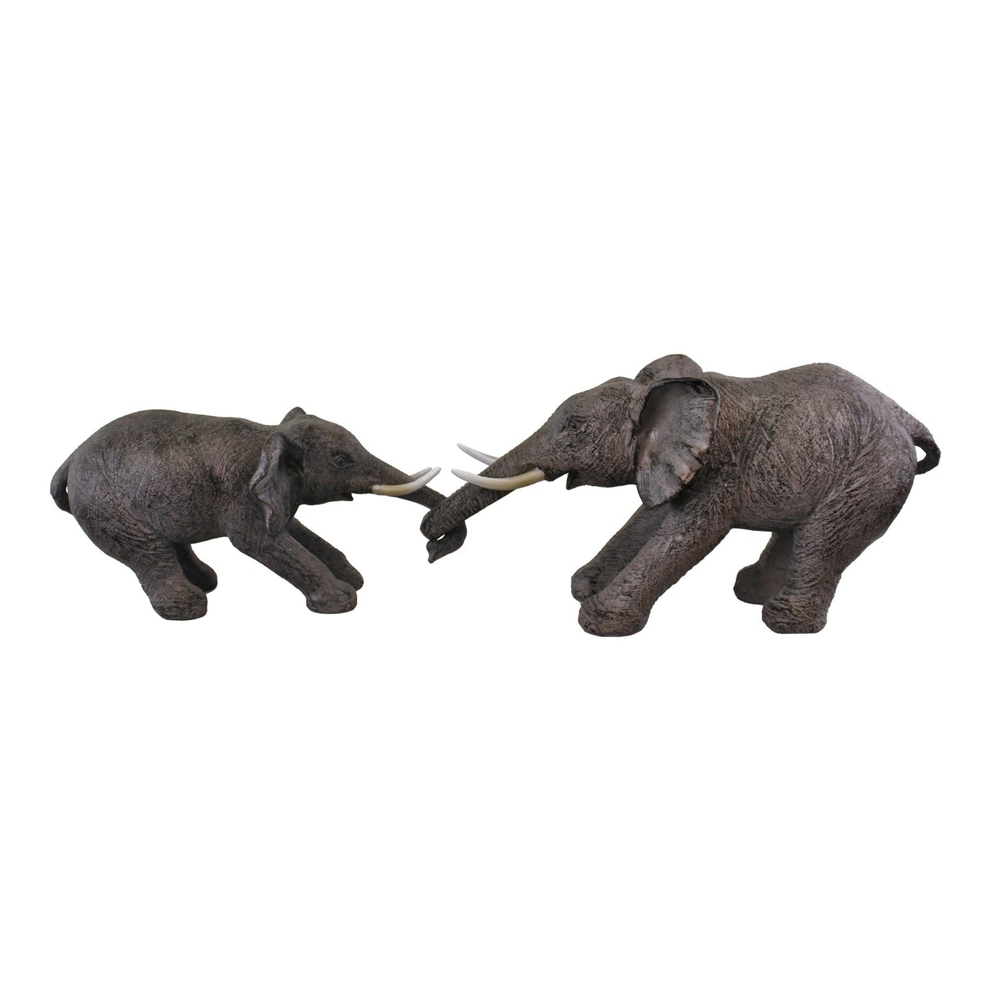 Elephants Holding Trunks Ornament