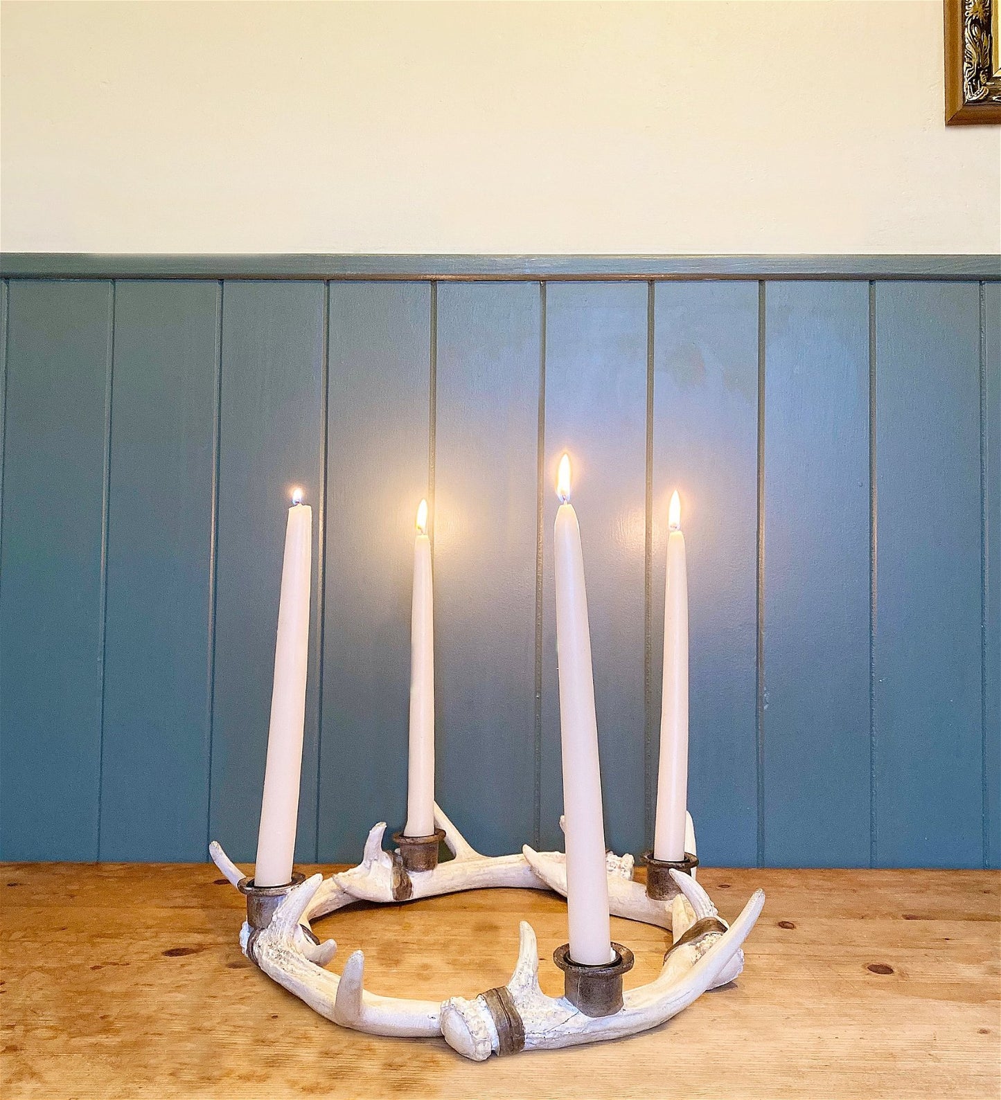 Antler Candle Holder