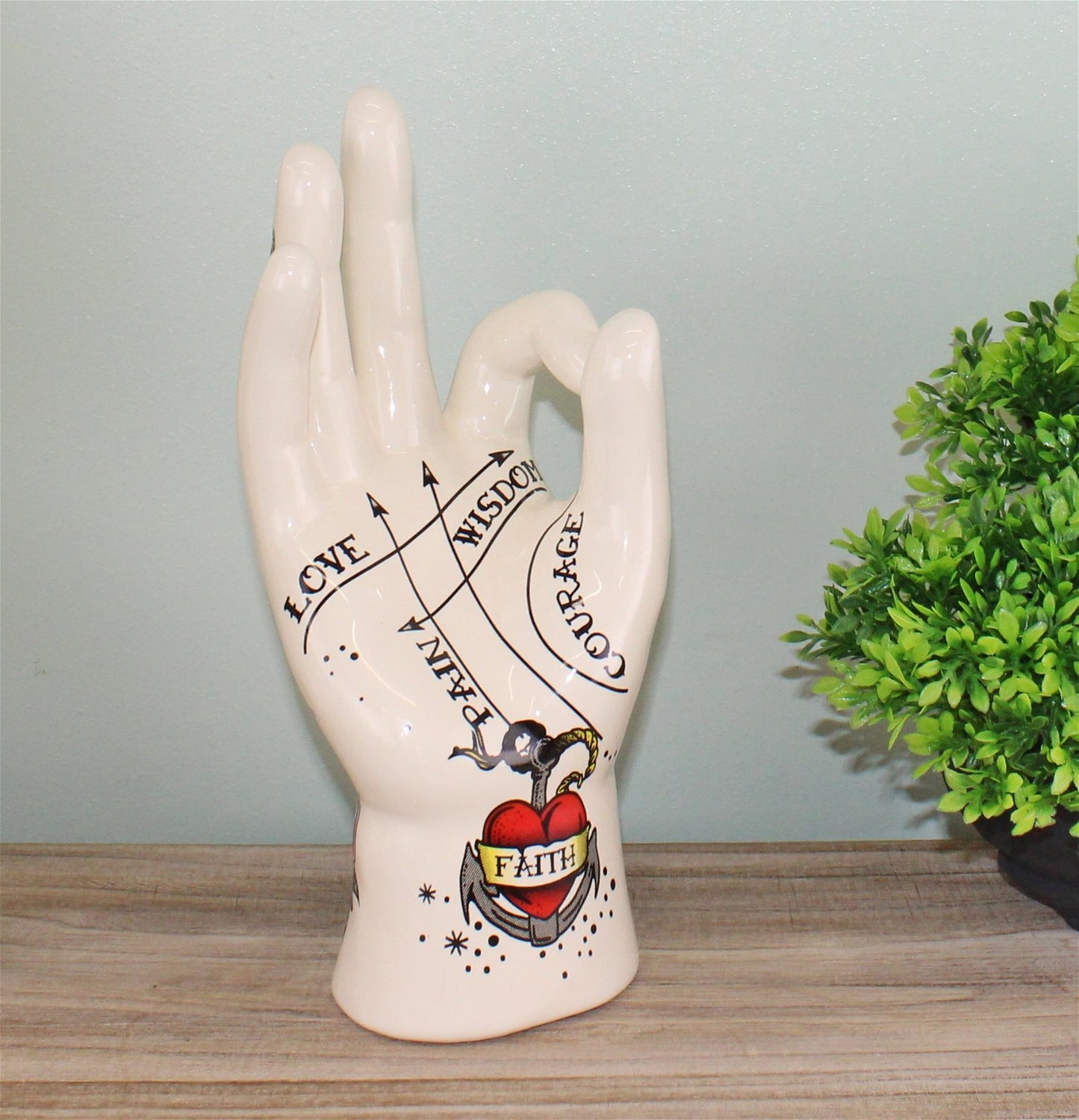 Palmistry Hand, Faith, 22.5cm