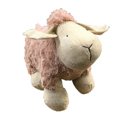 Sheep Doorstop - Pink