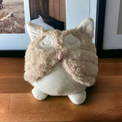 Cream Soft Owl Door Stop