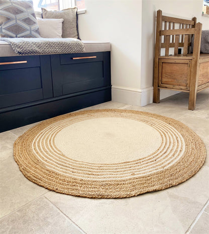 Round Cotton Braided Rug