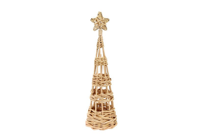 Rattan Christmas Tree Small