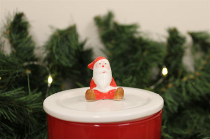 Father Christmas Character Candle-pot