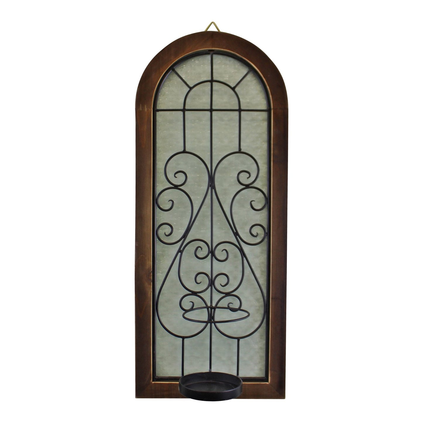 Candle Wall Sconce, Arched Design